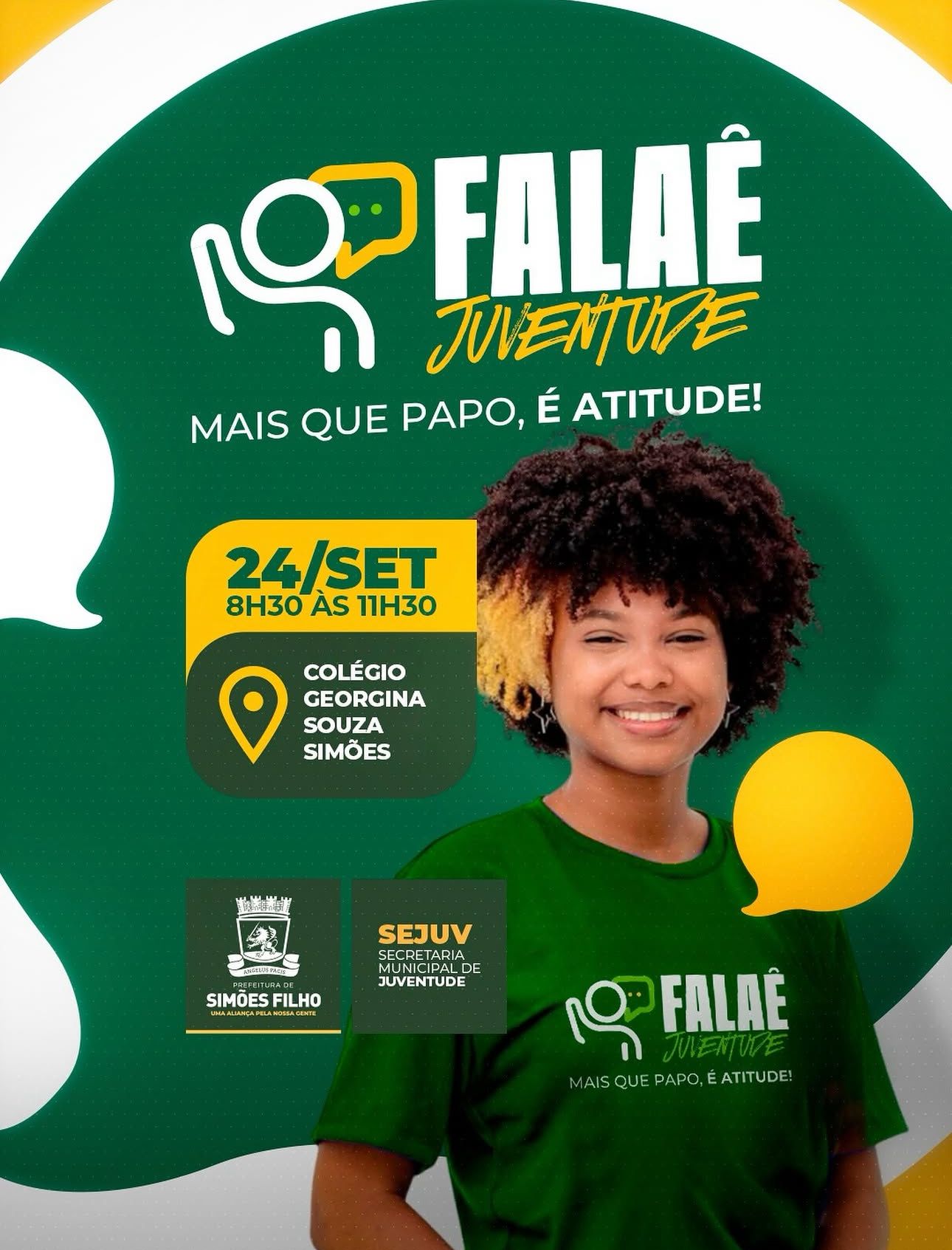 Simões Filho: Prefeitura promove “Falaê Juventude” e amplia espaço de diálogo com jovens